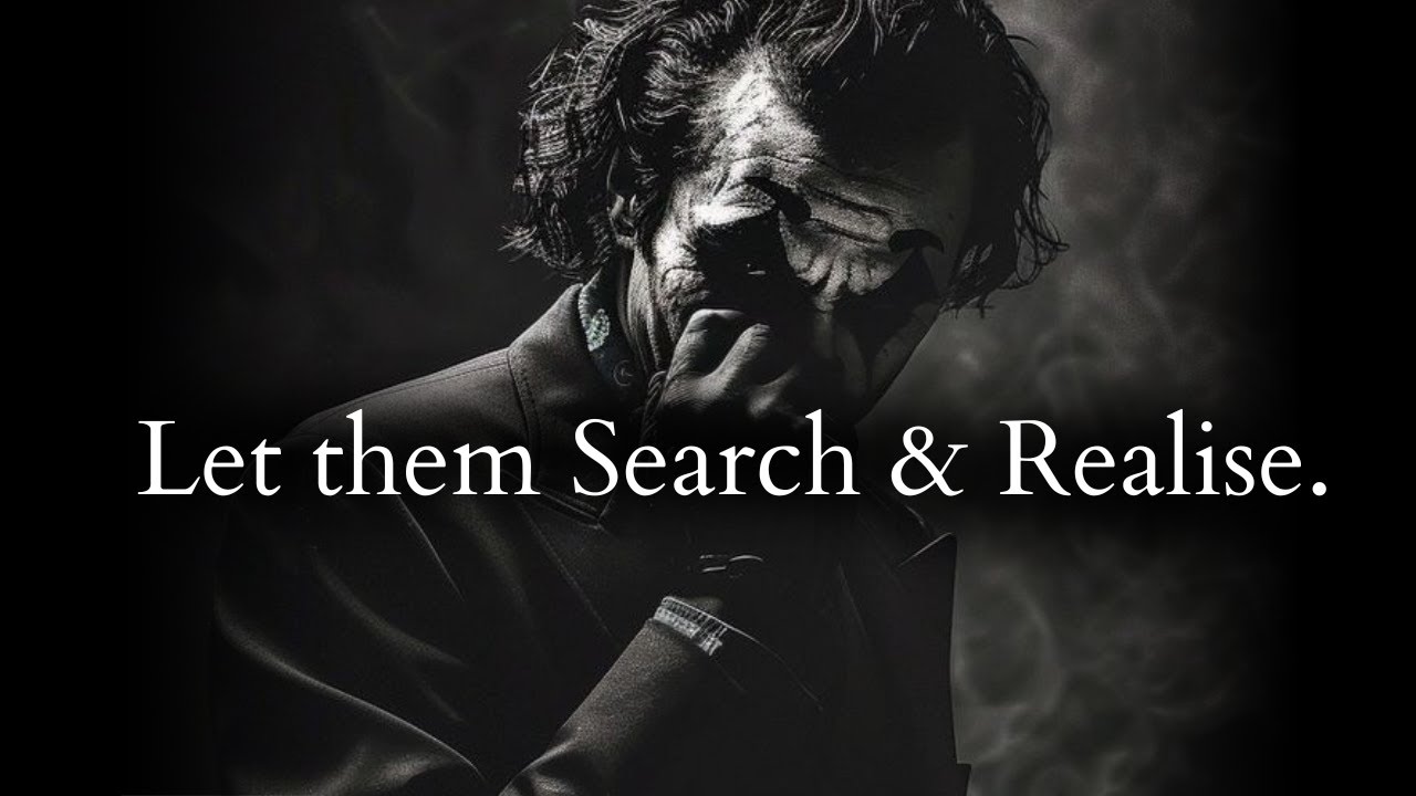 Let them Search and Realise what they lost - Joker Speech (Powerful)