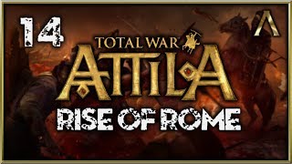 Total War Attila - Rise of Rome - Pt.14 &quot;Challenging the Saxon King&quot; [Western Roman Empire Gameplay]