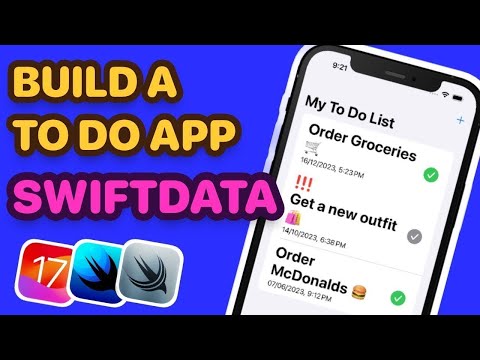 SwiftData Is Way Easier Than CoreData 😇 | Build A Todo app using SwiftData thumbnail
