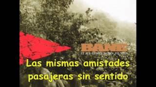 Bane - Can We Start Again (Subtitulada)