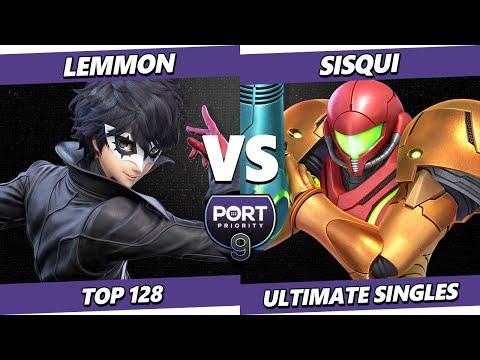 Port Priority 9 - Lemmon (Joker) Vs. Sisqui (Samus) Smash Ultimate - SSBU