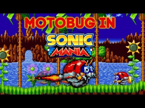 Sonic Mania - Motobug In Sonic Mania
