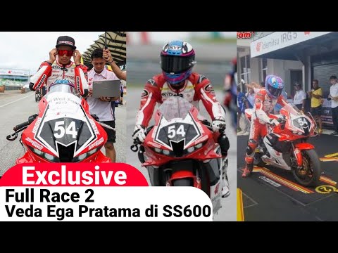 Full Race! Veda Ega Pratama Tampil Ganas di Kelas SS600