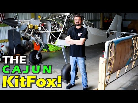 Garage Tour! Kitfox Series 7 Aircraft - Builder "Ben Bell"