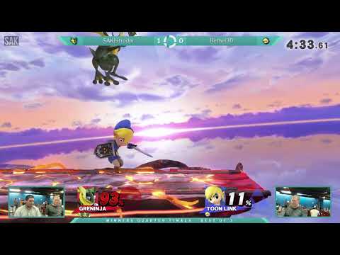 SOS 66 Winners Quarters - SAK|Stroder (Greninja) vs Bethel3D (Toon Link0