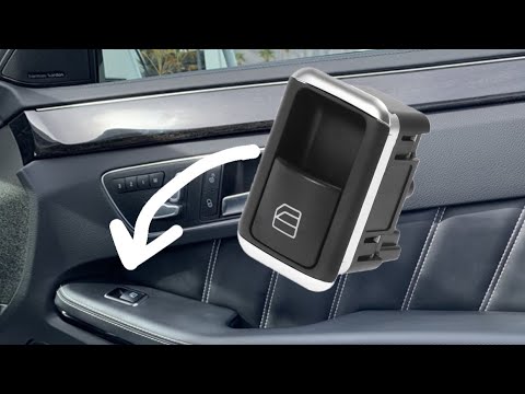How To Replace Mercedes Window Switch (Super Simple!)