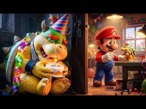 Bowser Jr.’s Lonely Birthday... Party No One Came To 😨💔 Super Mario Odyssey Story