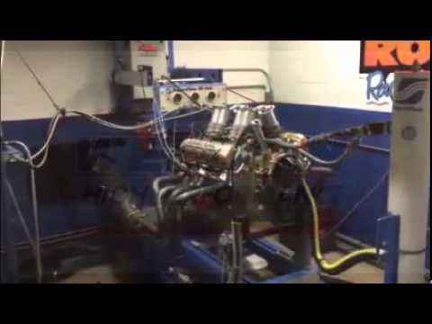 ROSS RACING ENGINES and HILBORN FUEL INJECTION Stroked 371 Olds!
