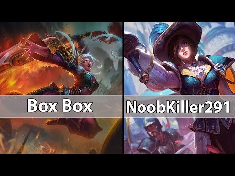 [ Box Box ] Riven vs Fiora [ NoobKiller291 ] Top - an asian male doing regular asian male things