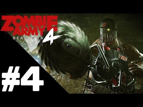 Zombie Army 4: Dead War Walkthrough Gameplay Part 4 – PS4 Pro 1080p/60fps – No Commentary