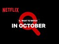New on Netflix Canada | October 2020