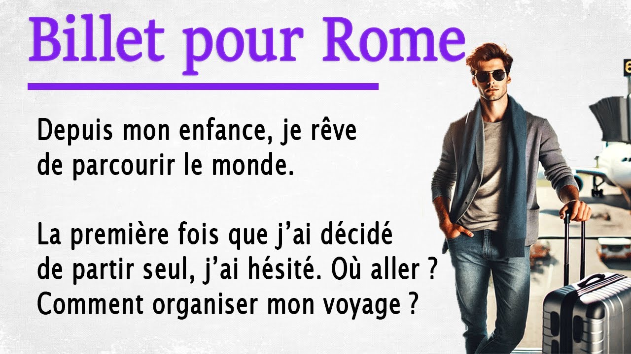 Learn French Pronunciation through a Simple Story (A1-A2)