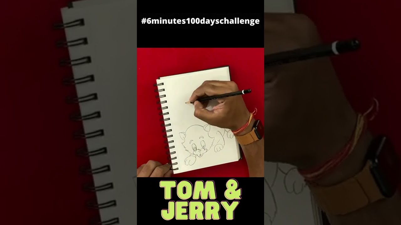 How to draw Tom and Jerry #shorts