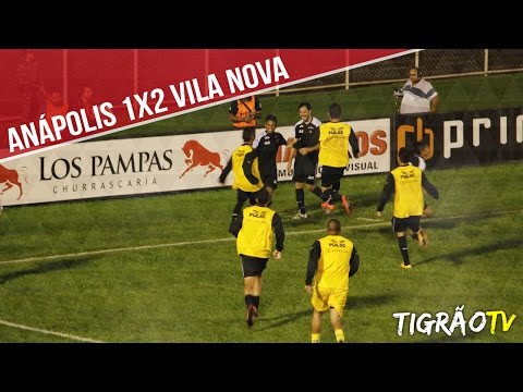 GOLS: Anápolis 1 x 2 Vila Nova