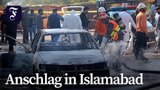 Zwölf Tote bei Selbstmordanschlag in Islamabad