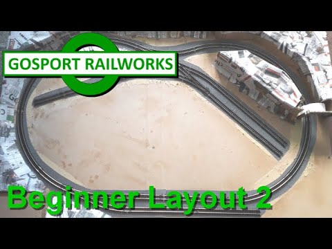 N Gauge Layout Build: Beginner Layout 2 - Track Laying and Landscape