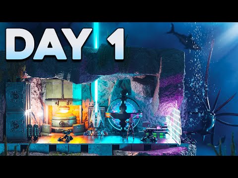 We Built the Greatest Underwater Cave in ARK PvP...