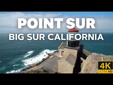 Point Sur Lighthouse Big Sur California 4k