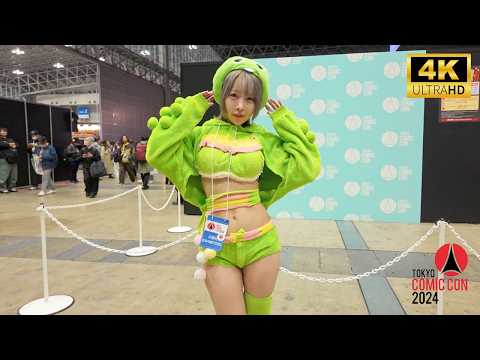 Tokyo Comic Con 2024 Cosplays 東京コミコン2024 コスプレ [4K 60fps ASMR]