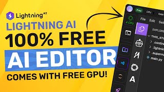 Lightning AI + Cline + Aider + Supermaven : This 100% FREE AI Editor W