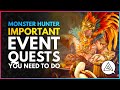Monster Hunter World Iceborne | Most Important Event Quests You Need to Do - Sizzling Spice Festival