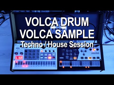 Volca Drum & Volca Sample Techno / House Session