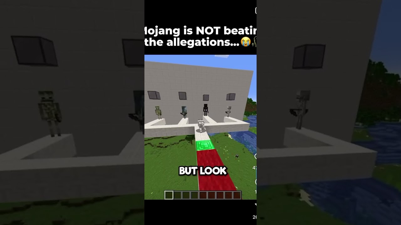 Mojang is racist?!? #minecraft #minecraftgaming #minecraftshorts #mc #racist #gaming #funny #lol