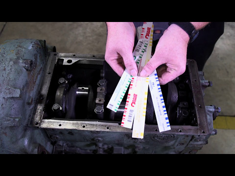 How to use Plastiguage to Determine Main Bearing Clearance