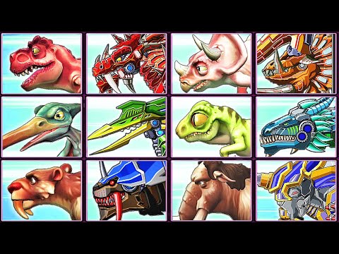 Dinosaur Park + Toy Robot War | Eftsei Gaming