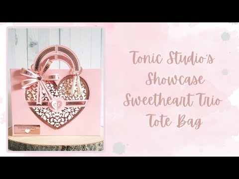Tonic Studios Showcase Sweetheart Trio Tote Bag 