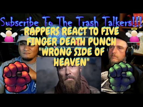 Rappers React To Five Finger Death Punch "Wrong Side Of Heaven"!!!