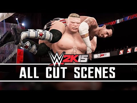 WWE 2K15 - ALL CUT SCENES - MyCareer Mode