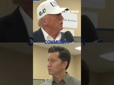 Trump praises central Texas for 'beautiful' community strength #shorts