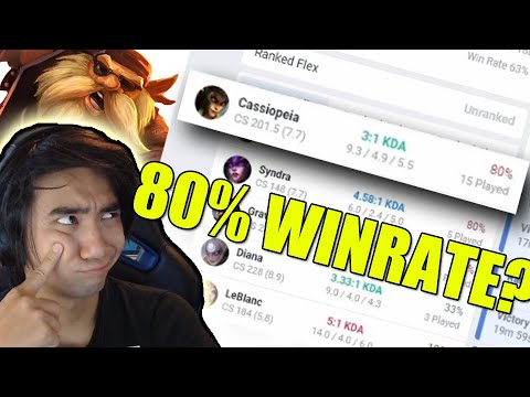 80% Winrate Cassiopeia? No PROBLEM