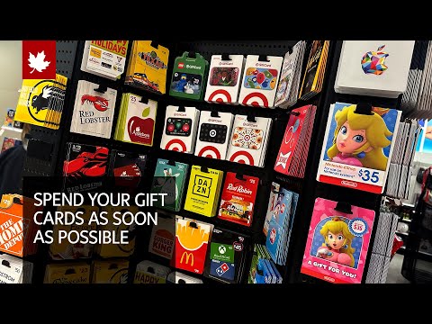 You should spend your gift cards as soon as possible