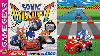 Sonic Drift Sega Game Gear - C&M Playthrough