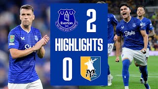 EVERTON 2-0 MANSFIELD TOWN | Carabao Cup highlights