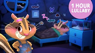 1 Hour Nighty Night Bedtime Lullaby 🎶 Go to sleep with Olivia the Squirrel 🎶 Soothing music for kids