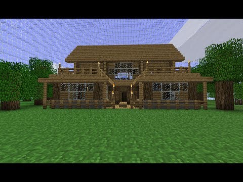 comment construire une belle et grande maison dans minecraft