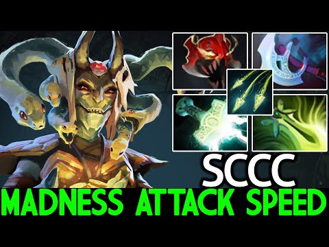 SCCC [Medusa] Madness Attack Speed Free Hit Insane Game Dota 2