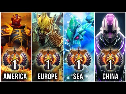 TOP 1 MMR RANK OF ALL REGIONS