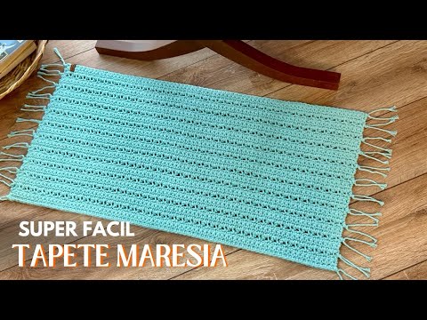 Sea Breeze Crochet Rug | Super Easy Stitch