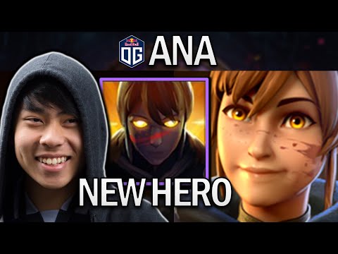 OG.ANA SMURF TRIES NEW HERO MARCI - DOTA 2 7.30E GAMEPLAY