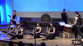 Detmold Percussion in TU Berlin Ishii Monochrome & Miki Marimba Spiritual Evelin Genova marimba solo