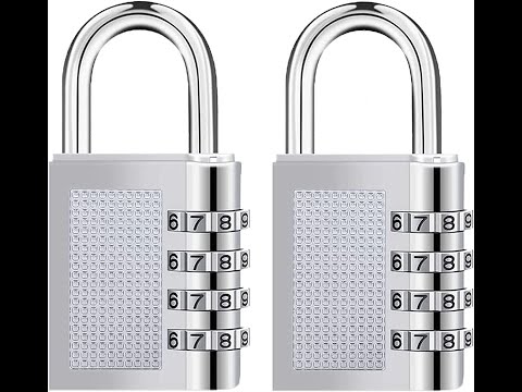 More buy stainless steel combination padlock, plastic, cable...