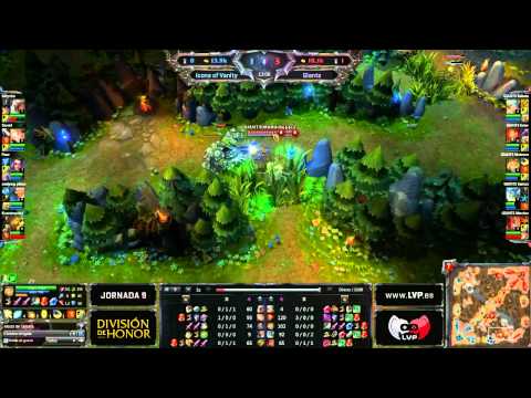División de Honor LoL - Partido 35 - GIANTS! vs Icons of Vanity - League of Legends