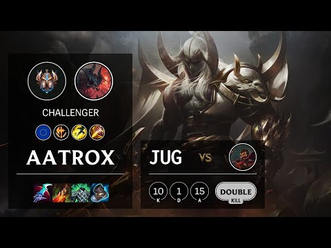 Aatrox Jungle vs Graves - EUW Challenger Patch 10.23