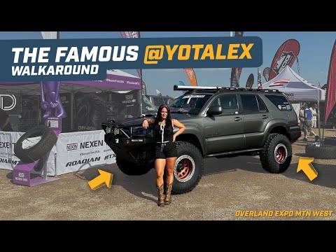 The IG Famous @Yotalex 4th Gen 4Runner | Walkaround | Off Road 4Runner | Overland Expo