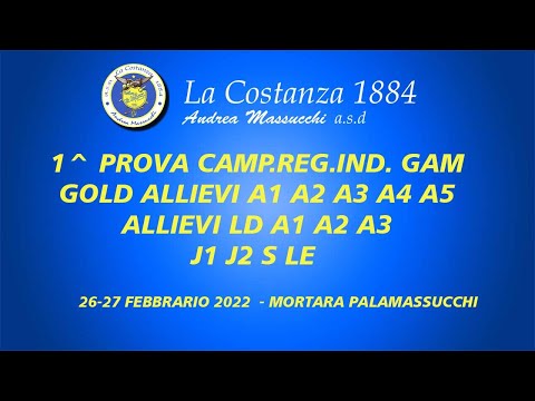 PRIMA PROVA CAMPIONATO REGIONALE IND. GOLD GAM SILVER LD LE