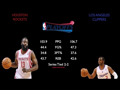 HOUSTON ROCKETS VS LOS ANGELES CLIPPERS ROUND 2 2015 NBA PLAYOFFS